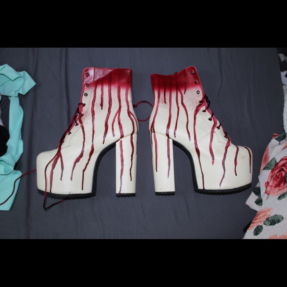 Dolls kill platform boots